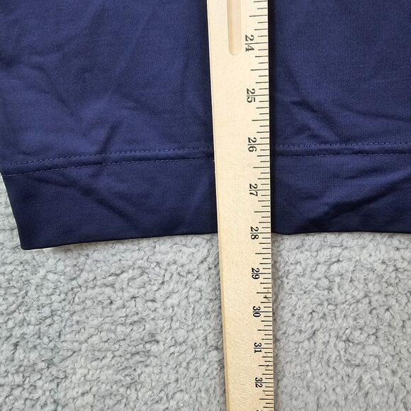 Footjoy Men's Blue Half Zip Golf Pullover Wicking Performance Size L - Picture 8 of 10